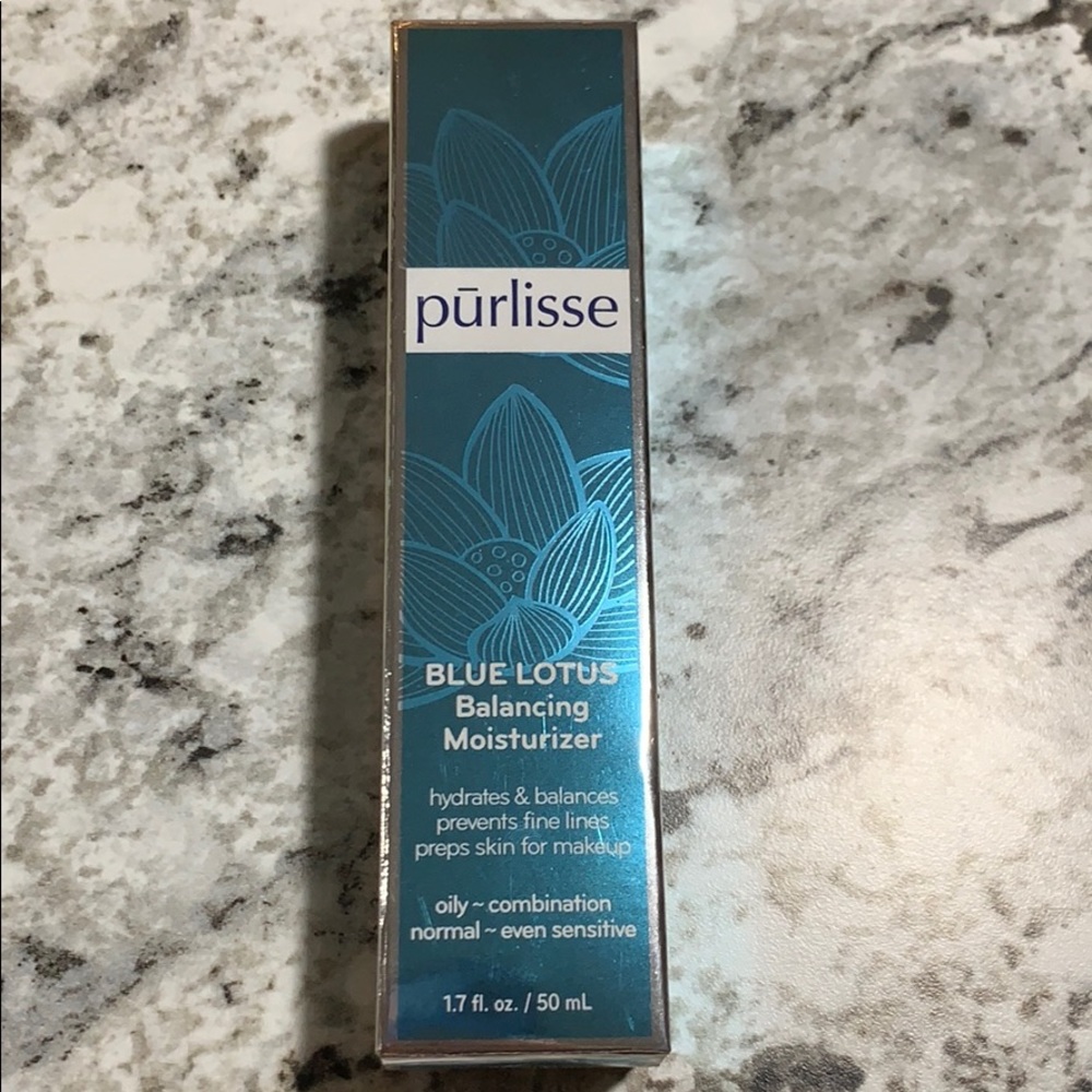 Purlisse blue lotus balancing moisturizer